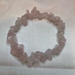Rose Quartz Stretch Bracelet New
